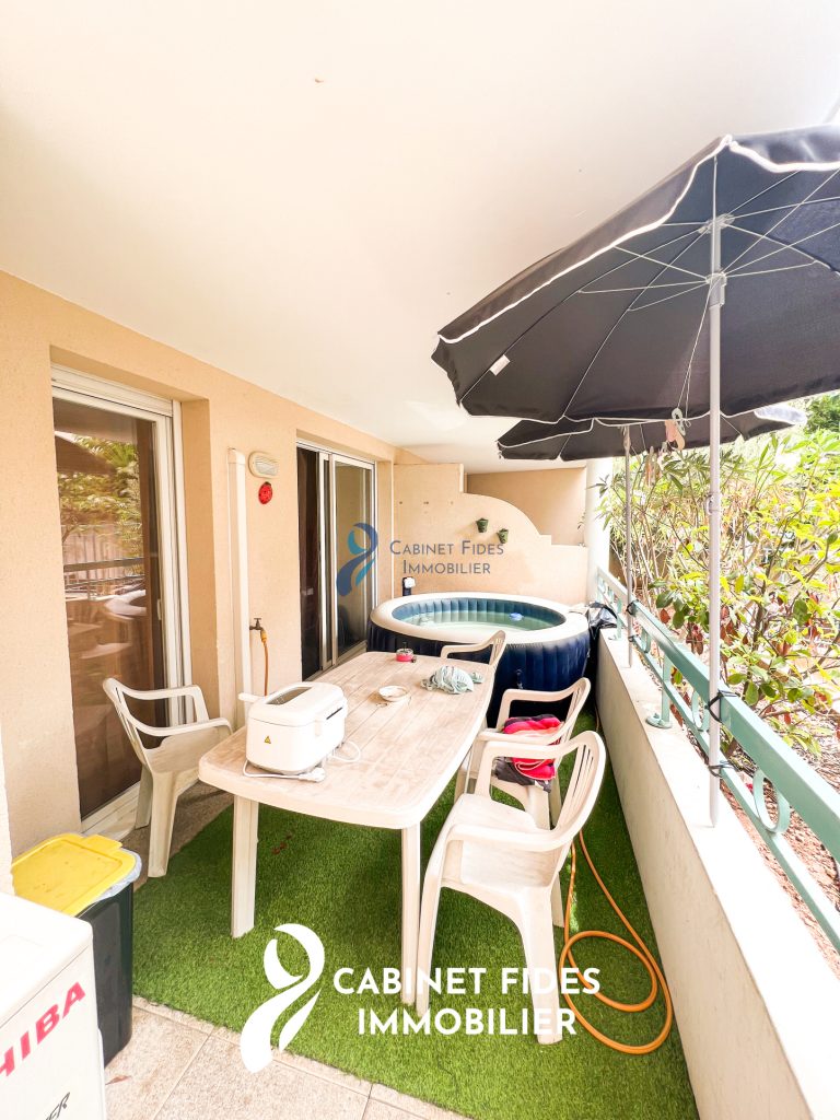 T3 avec terrasse, jardin et garage entre Porte Marine et Tam