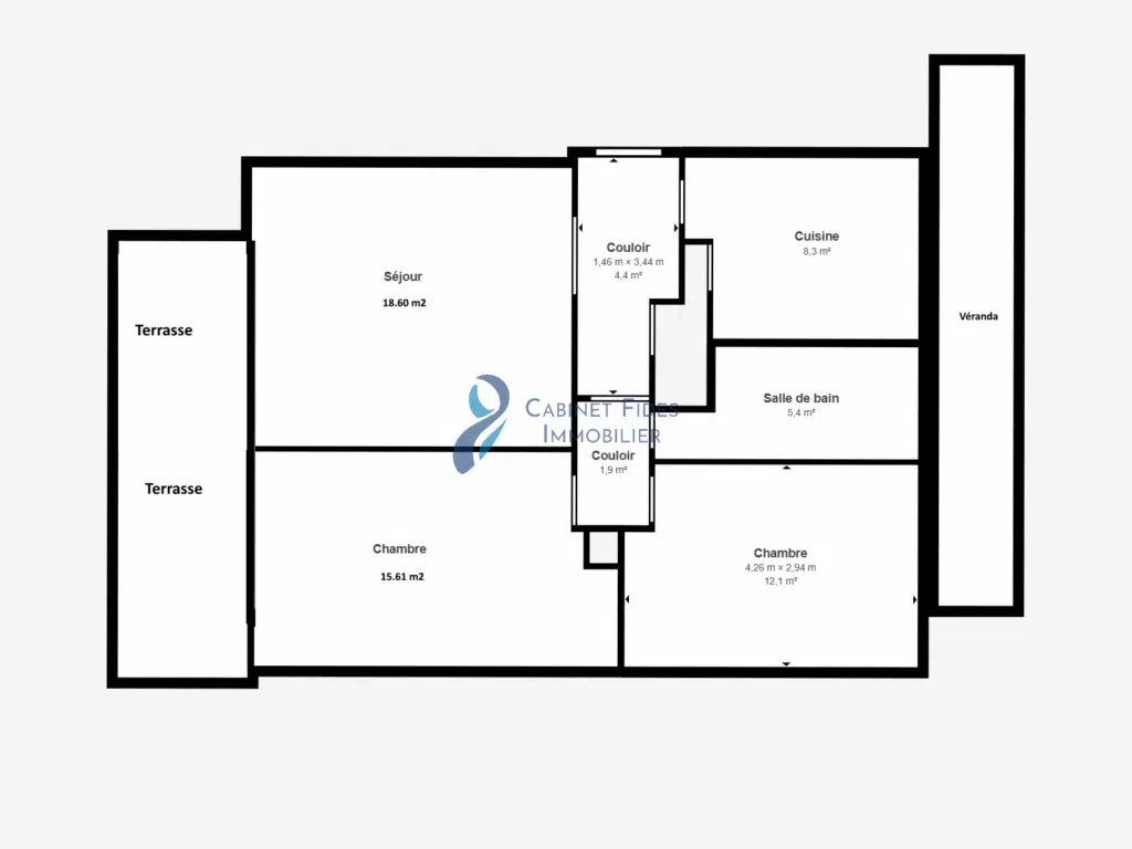À vendre : Appartement T3 de 68 m2 à La Seyne-sur-Mer