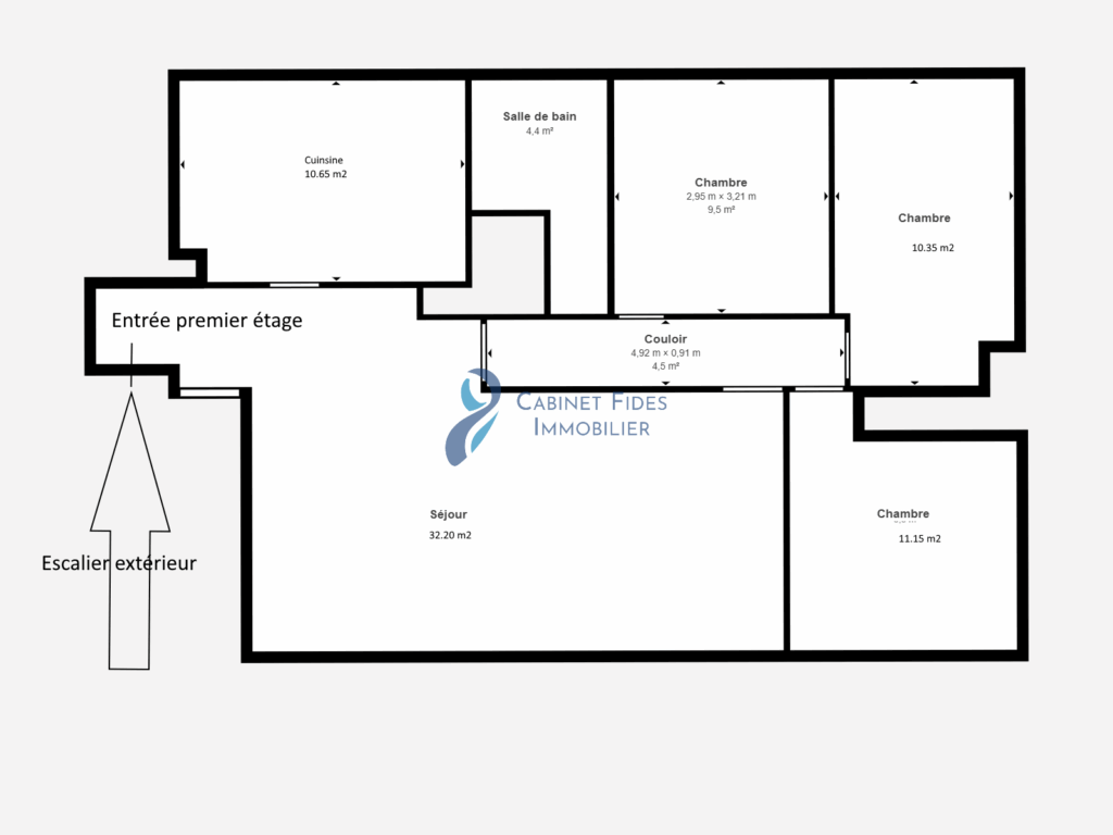QUARTIER DE JANAS   MAISON INDÉPENDANTE AVEC DEUX LOGEMENTS,
