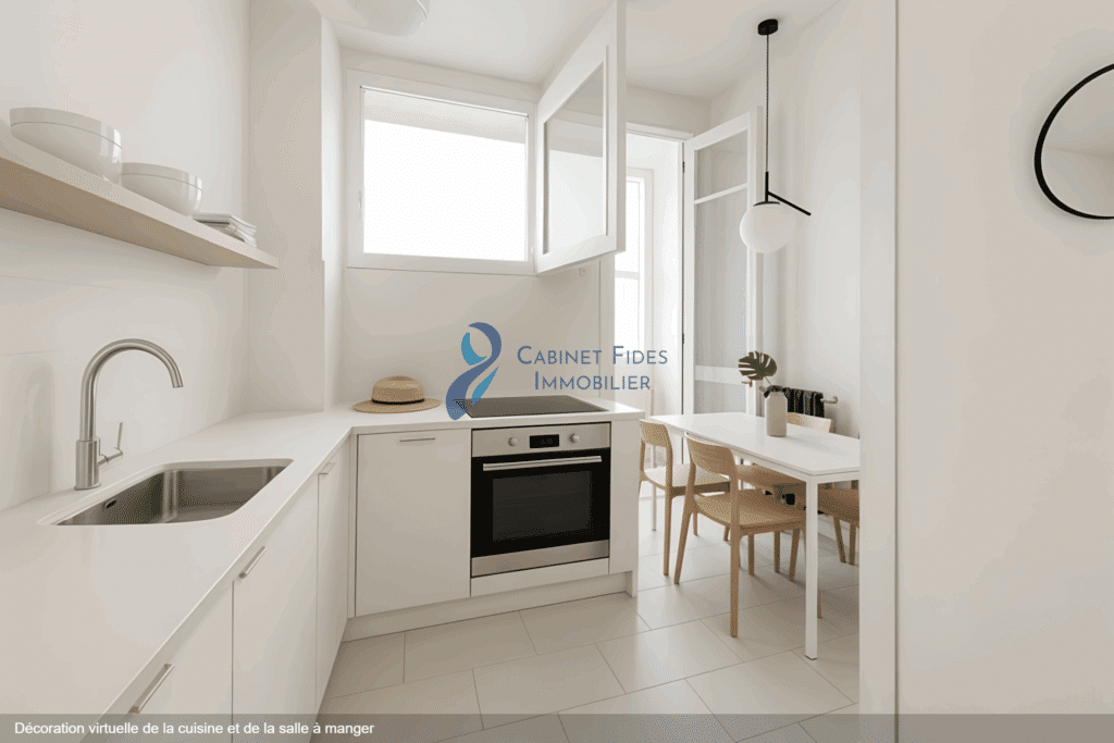 Grand studio de 34 m2   Quartier calme avec ascenseur   Idéa