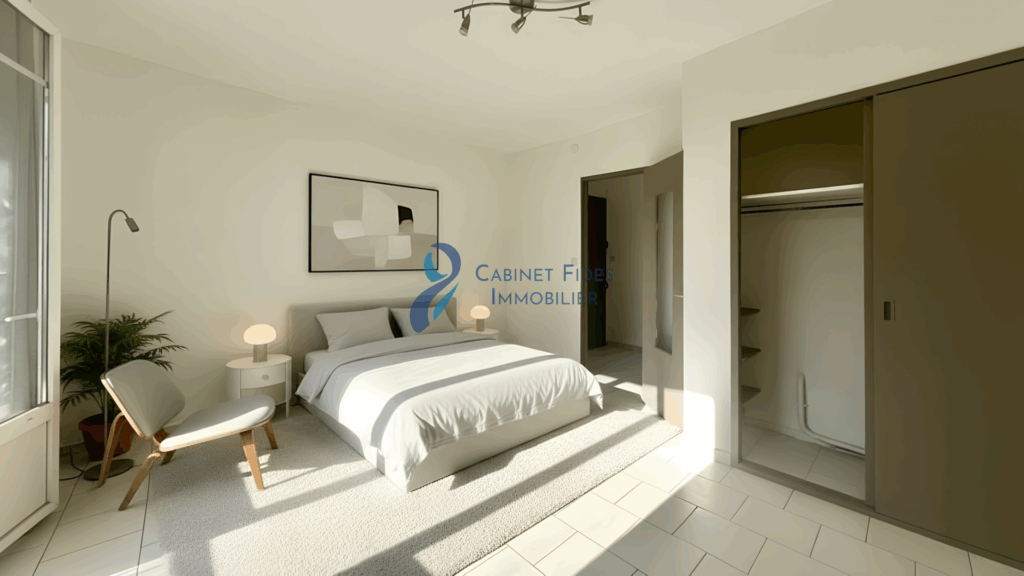 T2 de 40 m2   Quartier calme avec ascenseur   Idéal primo-ac